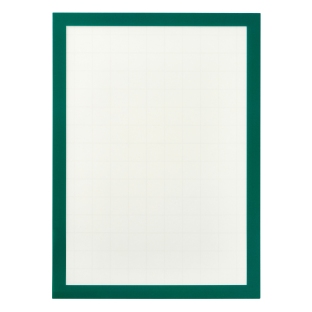 Magnetic frames A4 green | self-adhesive