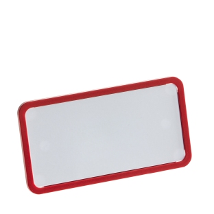 Name badges Office 40 smag® magnet red 
