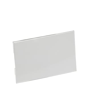 Name badges Acryl Clear 60 magnet transparent 