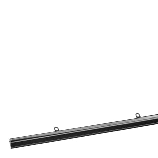 Poster hanging rail sets, rigid-pvc with clamping 841 mm | black