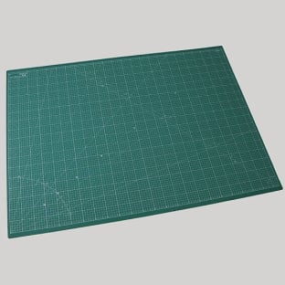 Cutting mat, A0, 120 x 90 cm, self-healing, with grid green
