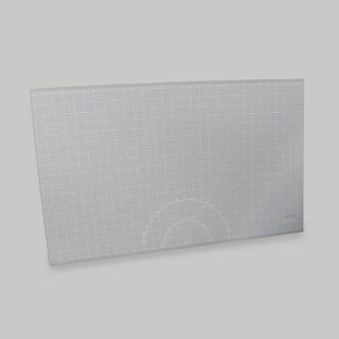 Large cutting mat, 150 x 90 cm, self-healing grey