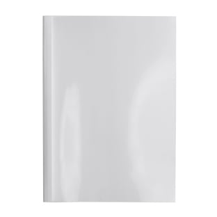 Thermal binding folder A4, cardboard, up to 15 sheets, white 1,5 mm