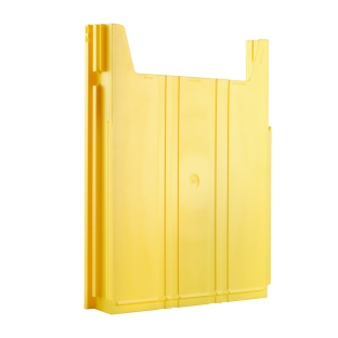 Tray for wall-mounted planning system BIG yellow