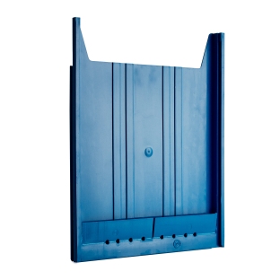 Tray for wall-mounted planning system FLAT blue