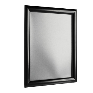 Snap frame, aluminium, A4 25 mm | black | Mitred