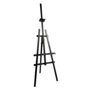 Easel PICASSO made of beech wood, black 