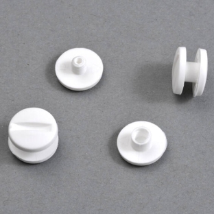 Plastic binding screws 3.5 mm | white