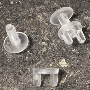 Viking-screws, transparent 