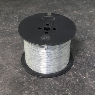 Stitching wire, type 24, 0.60 mm, round, zinc-plated (5 kg spool) 