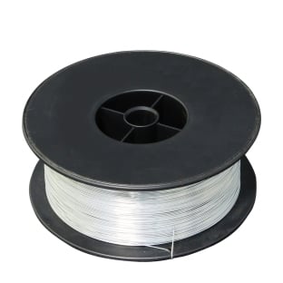 Stitching wire, type 26, 0.50 mm, round, zinc-plated (2 kg spool) 