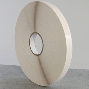 Double-sided paper fleece adhesive tape with fingerlift, very strong adhesive, VS09-FL 18 mm | 500 m