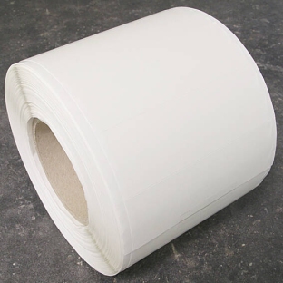 Double-sided adhesive PET tape, stamped parts (cut to cut), very strong/very strong 40 x 110 mm | Roll with 1000 stripes