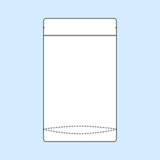 Stand Up Pouches coloured 160 x 270 mm | white