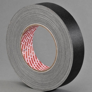 REGUtex R spine tape, cloth tape, fabric structure, laquered black | 19 mm
