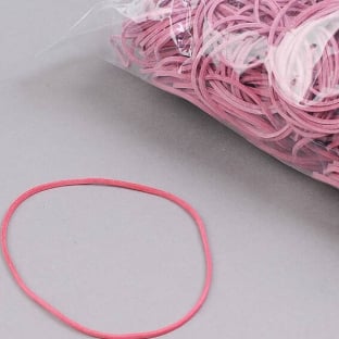 Rubber bands, red 100 mm | 1 mm