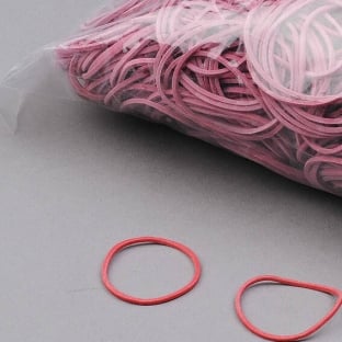 Rubber bands, red 50 mm | 1 mm