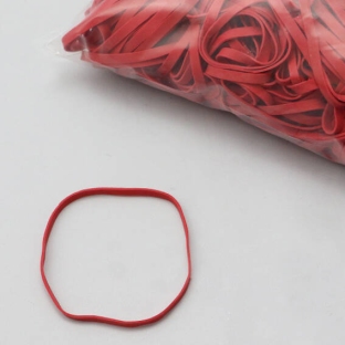 Rubber bands, red 80 mm | 5 mm