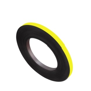 Coloured magnetic tape 10 mm | yellow