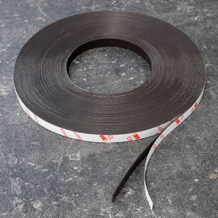 Self-adhesive magnetic tape, strong 10 mm | 1.5 mm | 30 m