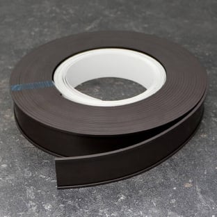 Label holder, c profile, magnetic, roll with 10 m 40 mm