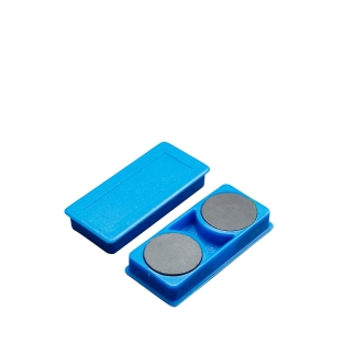 Office magnet, block 50 x 23 mm | blue