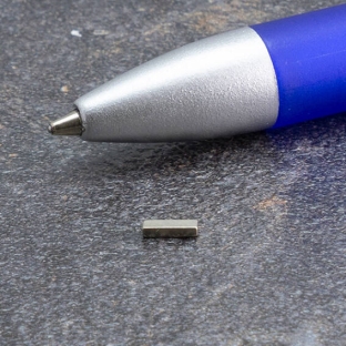 Block magnets neodymium, nickel-plated 5 x 1.5 mm | 1 mm