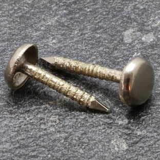 Patternbook nails, 20 mm, domed head, nickel-plated 
