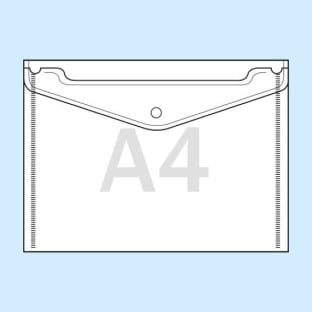 Document folders for insert A4, PP foil 180 micron 