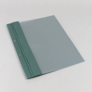 Balance sheet folder A4, 2 eyelets, 8 file solution, leather board 