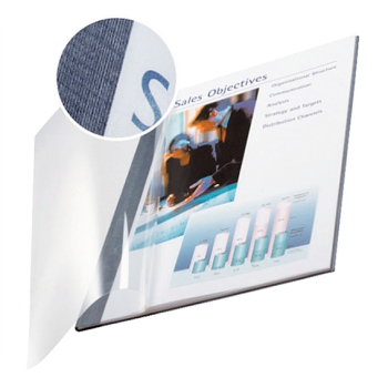 Bookbinding folder ImpressBind A4, softcover, 35 sheets blue | 3,5 mm