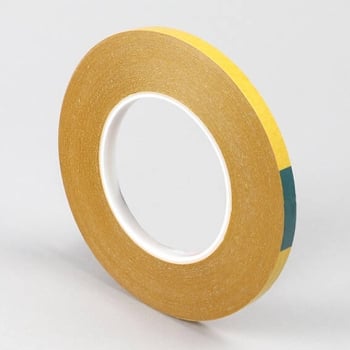 Double-sided adhesive tape with extra strong synthetic rubber adhesive and high tack 9 mm