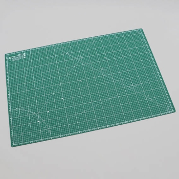 Cutting mat, A1, 90 x 60 cm, self-healing, with grid, green/black 