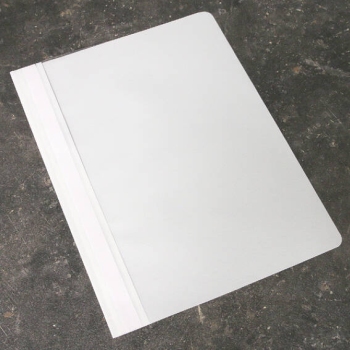 File folder, A4, PP-foil, white 