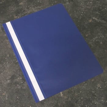 File folder, A4, PP-foil, dark blue 
