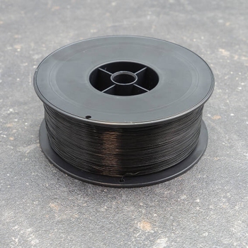 Stitching wire, type 25, 0.55 mm, round, black (2 kg spool) 