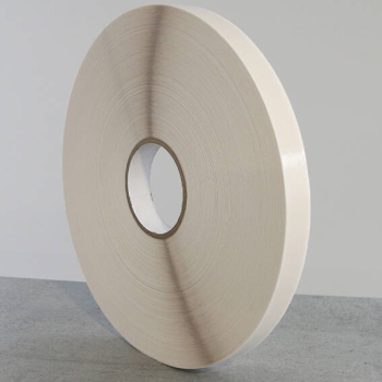 Double-sided adhesive PET tape with fingerlift, very strong/low 10 mm | 500 m