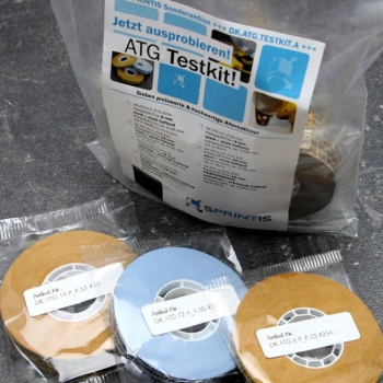 ATG test-kit with 7 adhesive films 