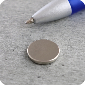 Disc magnets neodymium, 14 mm x 2 mm, N35 