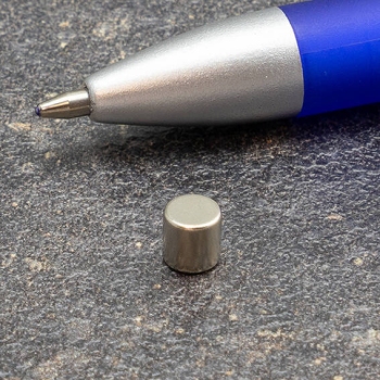 Disc magnets neodymium, 5 mm x 5 mm, N45 