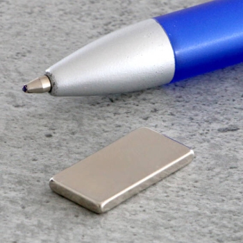 Block magnets neodymium, nickel-plated 