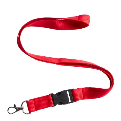 Lanyards without safety lock red