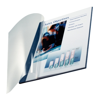 Bookbinding folder ImpressBind A4, softcover, 70 sheets blue | 7 mm