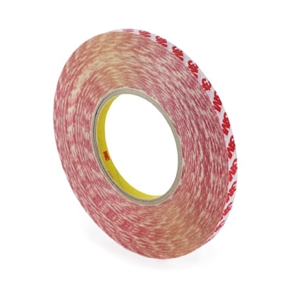 3M GPT-020F, Double-sided adhesive PET tape, very strong/very strong 6 mm