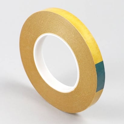 Double-sided adhesive tissue tape, very strong rubber adhesive, VS13 15 mm