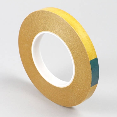 Double-sided adhesive tape with extra strong synthetic rubber adhesive and high tack 