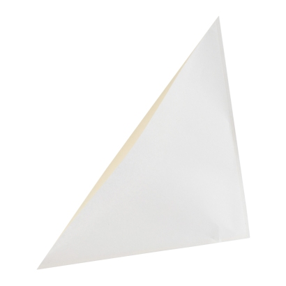Corner pockets, self-adhesive, paper 140 x 140 mm | white