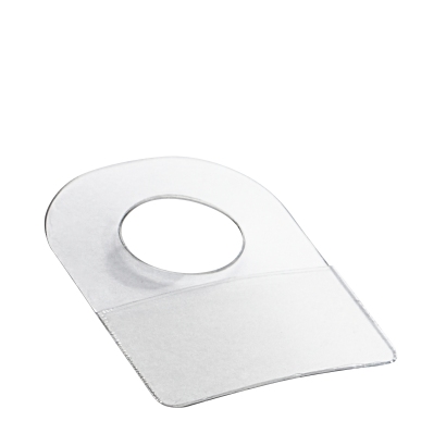 Round hole hang tabs, 25 x 35 mm (roll with 500 pieces) 