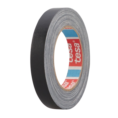tesa 4651, Premium coated fabric tape 19 mm | black