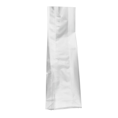 Block bottom bags with sealing seam, OPP foil, 70 x 40 x 220 mm | 40 µm